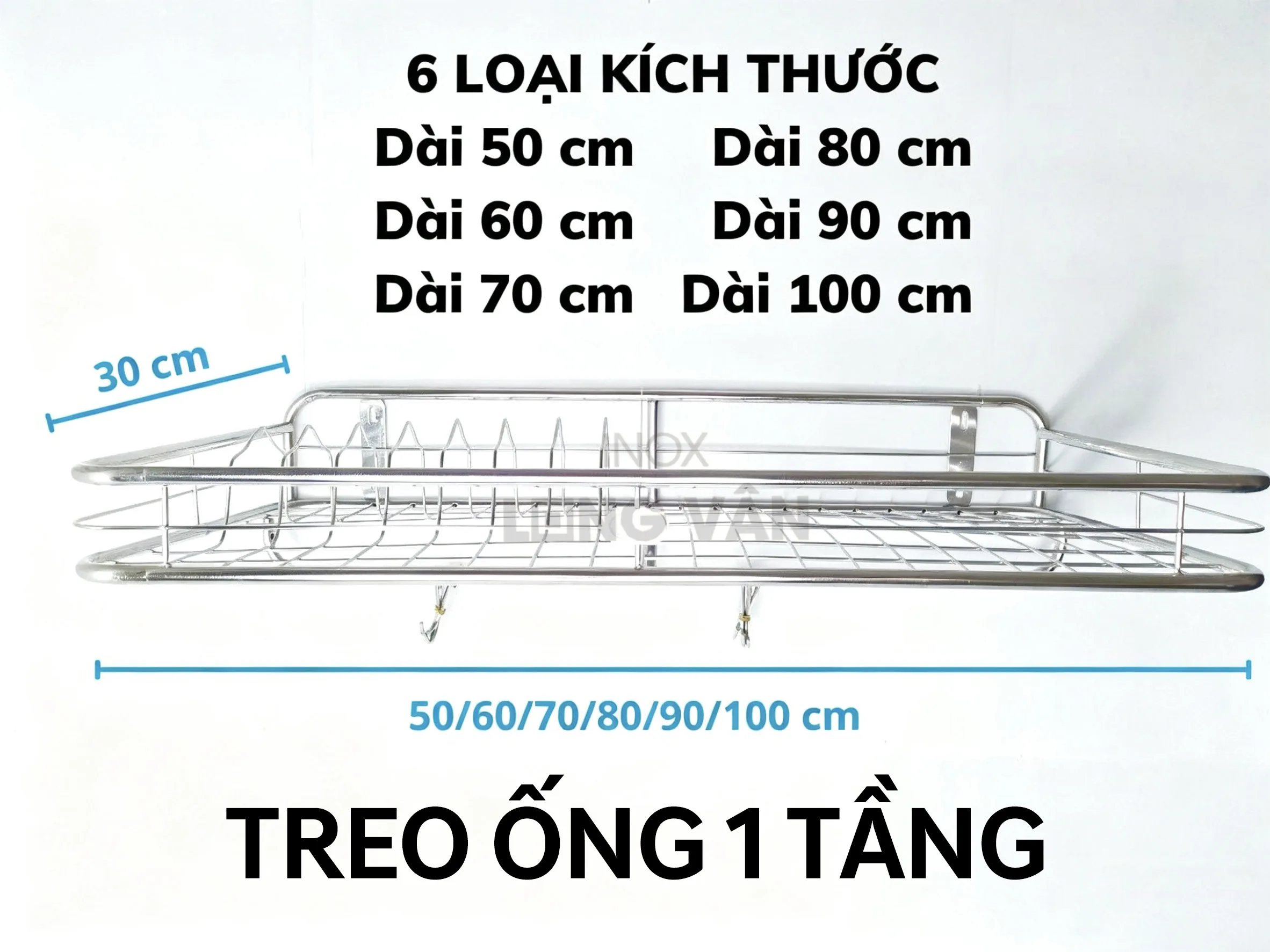 Treo Ống 1 Tầng (6 Kích Thước)